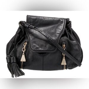 “HOST PICK” SEE BY CHLOE black Leather Hobo Shoulder Bag